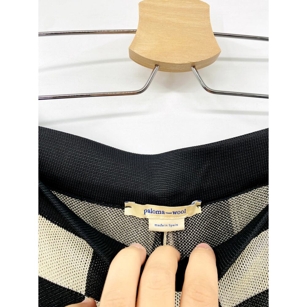 Paloma Wool Black & Cream knit pants - Picture 3 of 6